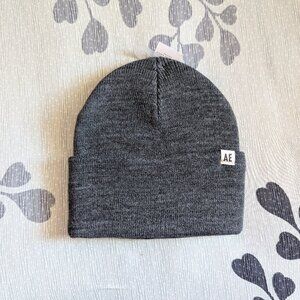 NWT American Eagle Outfitters Knit Beanie Unisex Steel Gray Basic